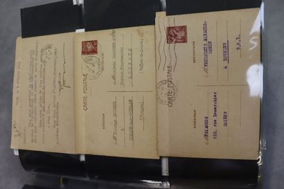 Un classeur de timbres postaux comprenant...