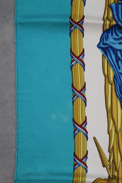 HERMES. Modèle République française, carré...