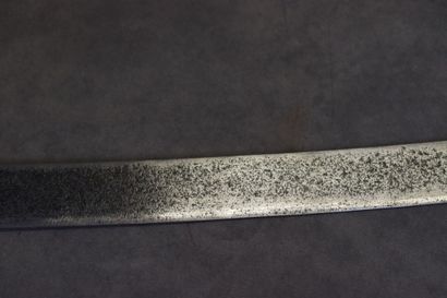 Sabre d'infanterie, poignée en laiton. Longueur...