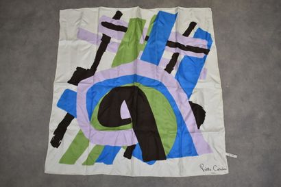 Réunion de deux foulards en soie: Pierre...