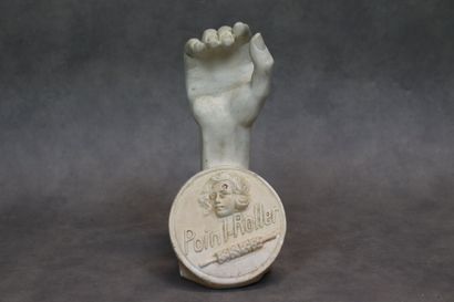 Plâtre publicitaire Point-Roller. Hauteur:...