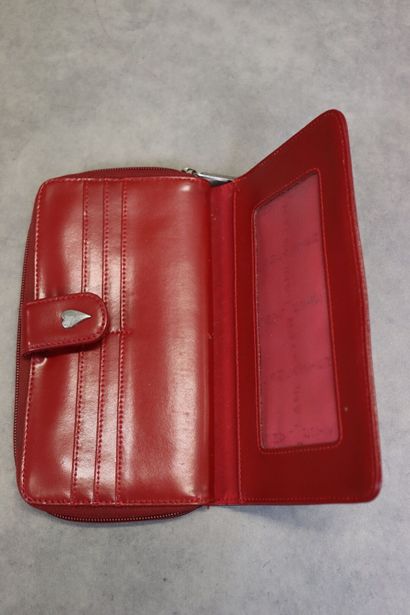 Réunion de pochettes, porte-documents, porte-cartes,...