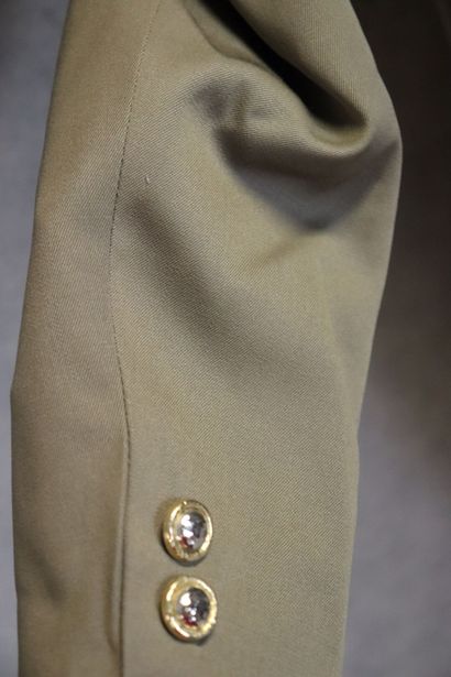 BURBERRY'S. Veste de costume pure laine vert...