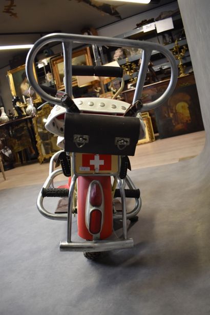 Petite moto pour enfant à deux places avec...