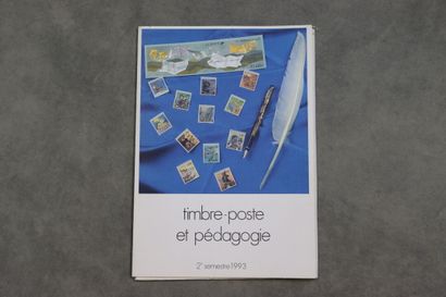 Réunion de dix albums de timbres France ...
