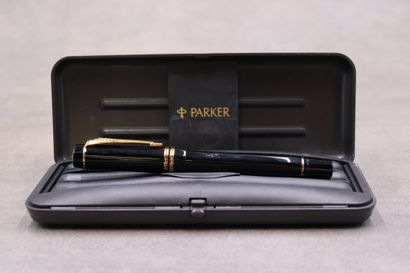 PARKER Duofold. Stylo plume avec plume en...