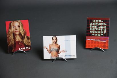 1200 cartes postales communications publicitaires
Set...