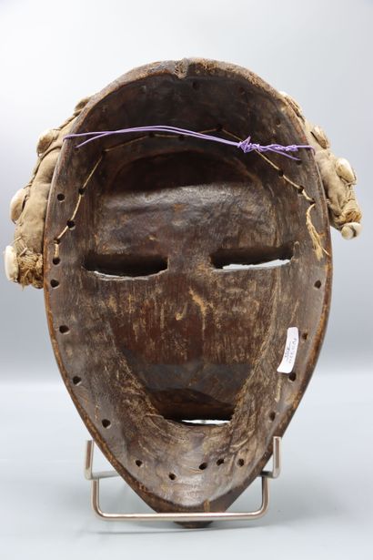 AFRICA (Ivory Coast): DAN mask in carved...