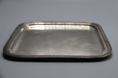 SILVER. Silver plate. 800/1000. Net weight:...