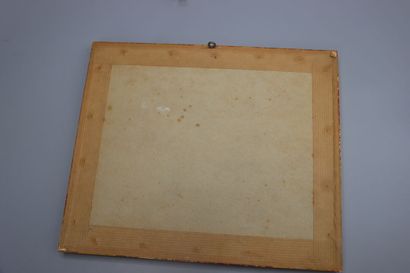 Ecole du XIXème siècle. Mine sur papier....