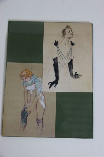 École du XXème siècle. Réunion de 2 techniques...