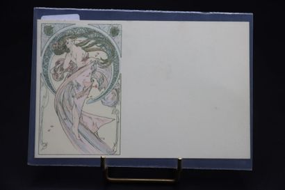 MUCHA Alphonse (1860-1939). Une carte postale...