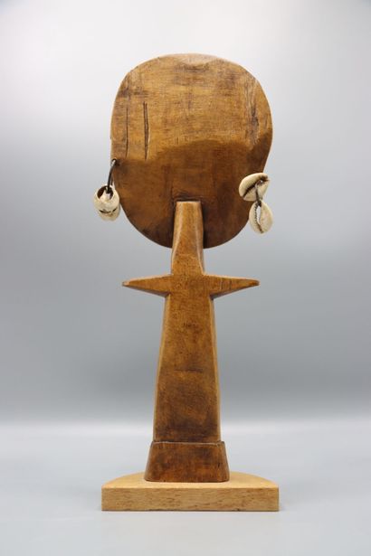 AFRICA (Ghana) : Statue of fertility in natural...