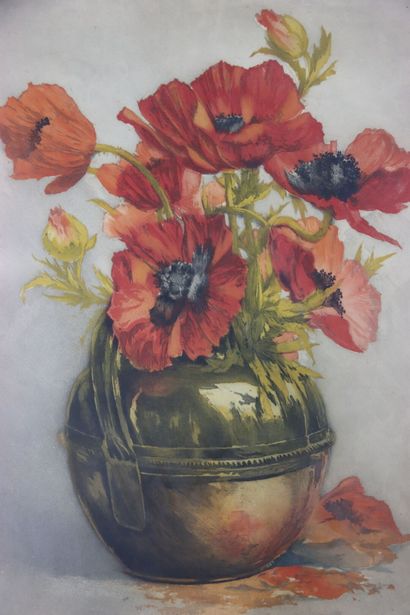 Travail du XXème, lithographie 