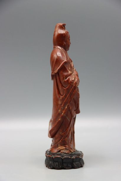 ASIA (CHINA) Buddhism : sculpture of GUANYIN...