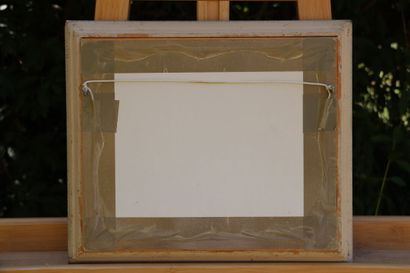 JACQUELINE BESSON. École du XXème. Huile...