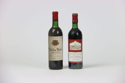 2 SAINT-ESTEPHE
Meeting of 2 bottles of SAINT-ESTEPHE.

Château...
