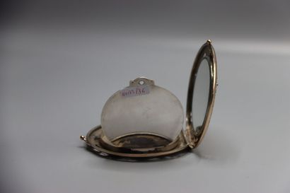 BOUCHERON PARIS. Circular silver and vermeil...