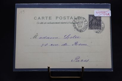 MUCHA Alphonse (1860-1939). Une carte postale...