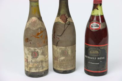 3 MEURSAULT
Meeting of 3 bottles of MEURSAULT....