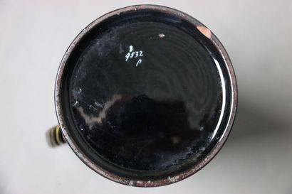 CHINA. Jug decorated with man and dragon...