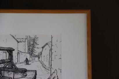 Raymond SIMONIN (1907-1998). Gravure d'un...