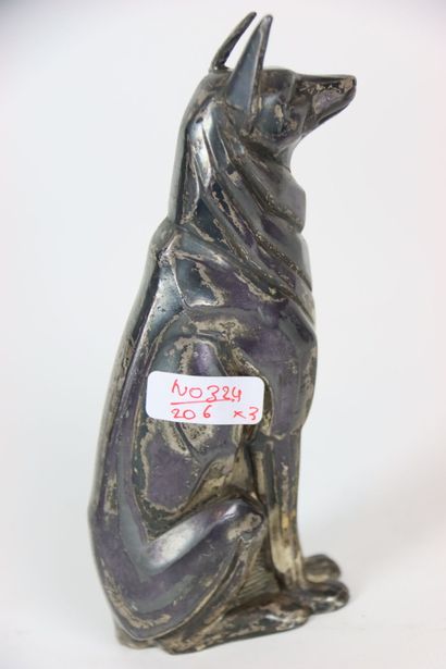 Lot de 3 sculptures animalières comprenant...