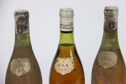 3 POUILLY-FUISSE
Lot of 3 bottles of POUILLY-FUISSE....