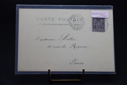 MUCHA Alphonse (1860-1939). Une carte postale...