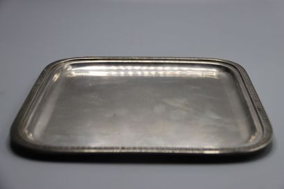 SILVER. Silver plate. 800/1000. Net weight:...