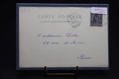 MUCHA Alphonse (1860-1939). Une carte postale...