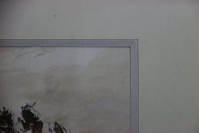 Ben LEVENE (1938-2010) Paysage, technique...