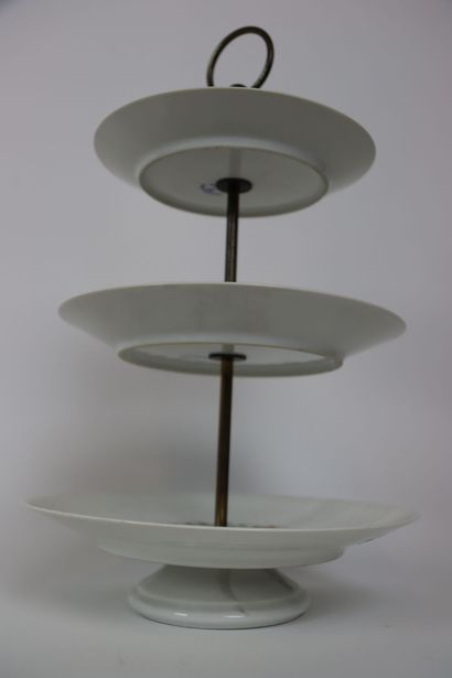 Porcelaine de Paris : Service à Gâteaux et...
