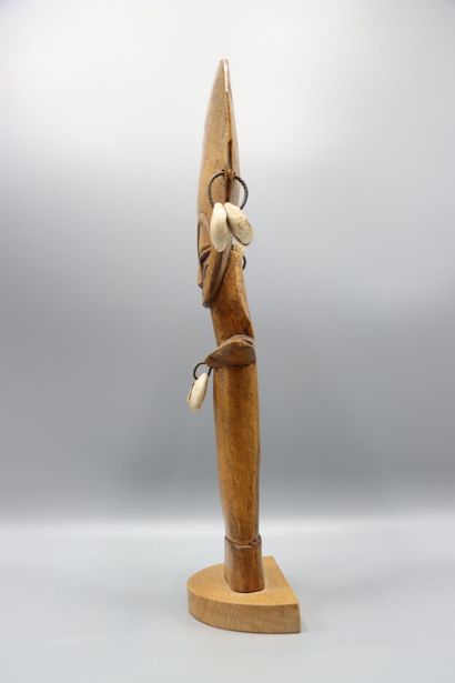 AFRICA (Ghana) : Statue of fertility in natural...