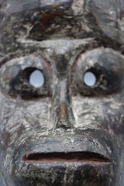 ASIA (NEPAL): Zoomorphic dance mask in wood...