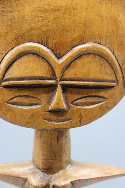 AFRICA (Ghana) : Statue of fertility in natural...