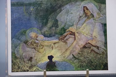 MUCHA Alphonse (1860-1939). Une carte postale...