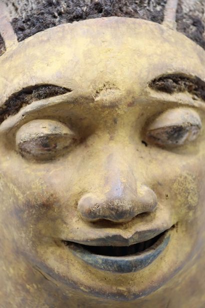 AFRICA (TANZANIA): Mapico helmet mask in...
