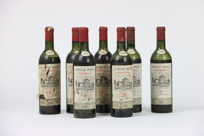 7 POMEROL 1961
Lot of 7 bottles of POMEROL....