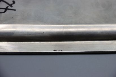 SILVER. Silver plate. 800/1000. Net weight:...