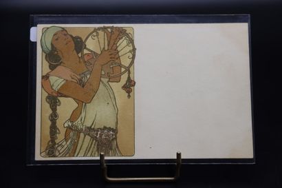 MUCHA Alphonse (1860-1939). Une carte postale...