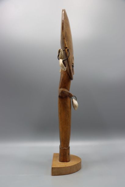 AFRICA (Ghana) : Statue of fertility in natural...