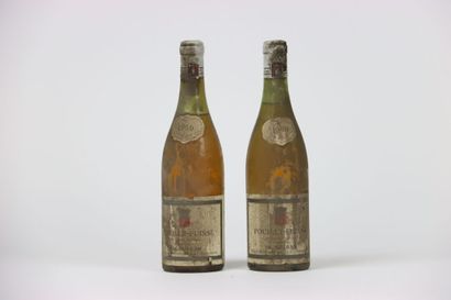 3 POUILLY-FUISSE
Lot of 3 bottles of POUILLY-FUISSE....