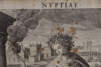 SADELER. XVIIe siècle. Gravure. 