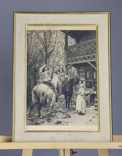 MEISSONIER (d'après), 1878, Alf. BOILOT,...