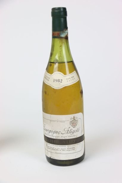 2 BOURGOGNE-ALIGOTE
Meeting of 2 bottles...