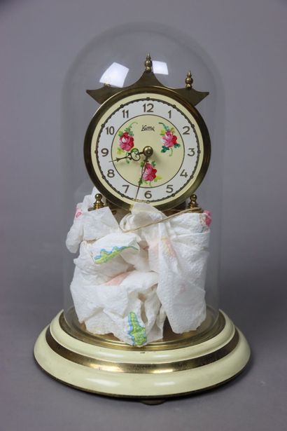 Lot de 5 horloges diverses hors d'état de...