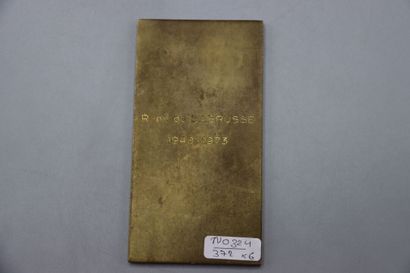 Lot de 6 médailles en bronze dont une au...