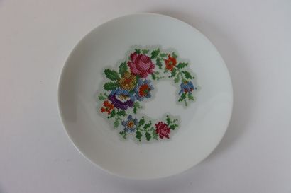 Porcelaine de Paris : Service à Gâteaux et...