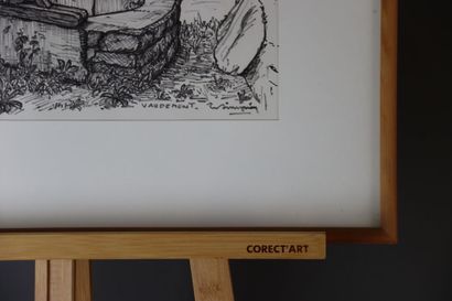 Raymond SIMONIN (1907-1998). Gravure d'un...